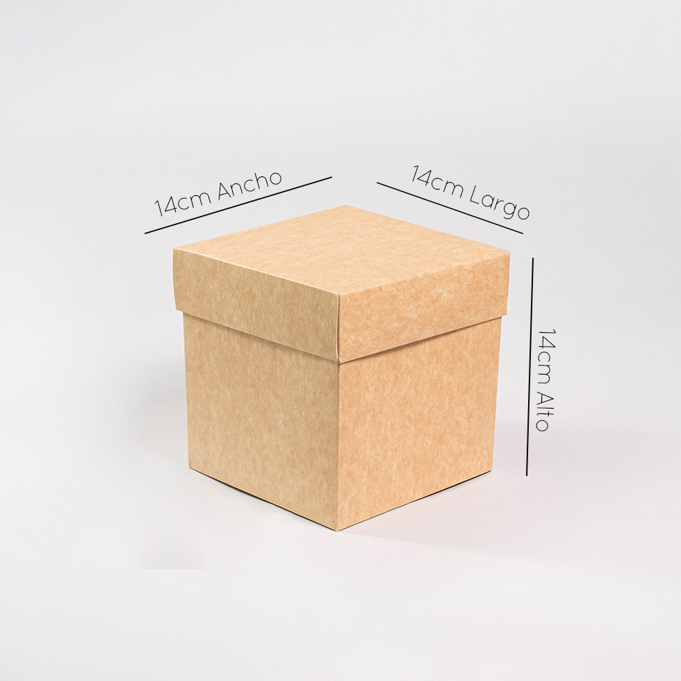 Caja cubo 14x14