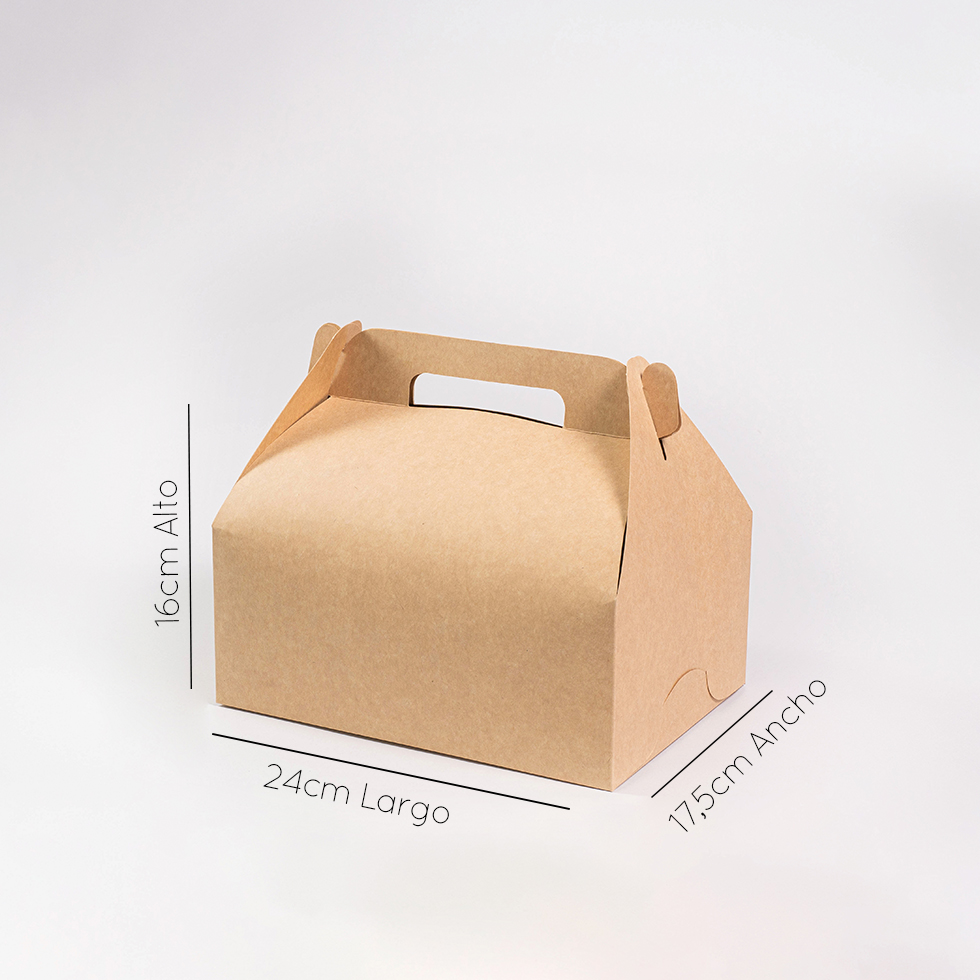 Caja lonchera tortera mediana