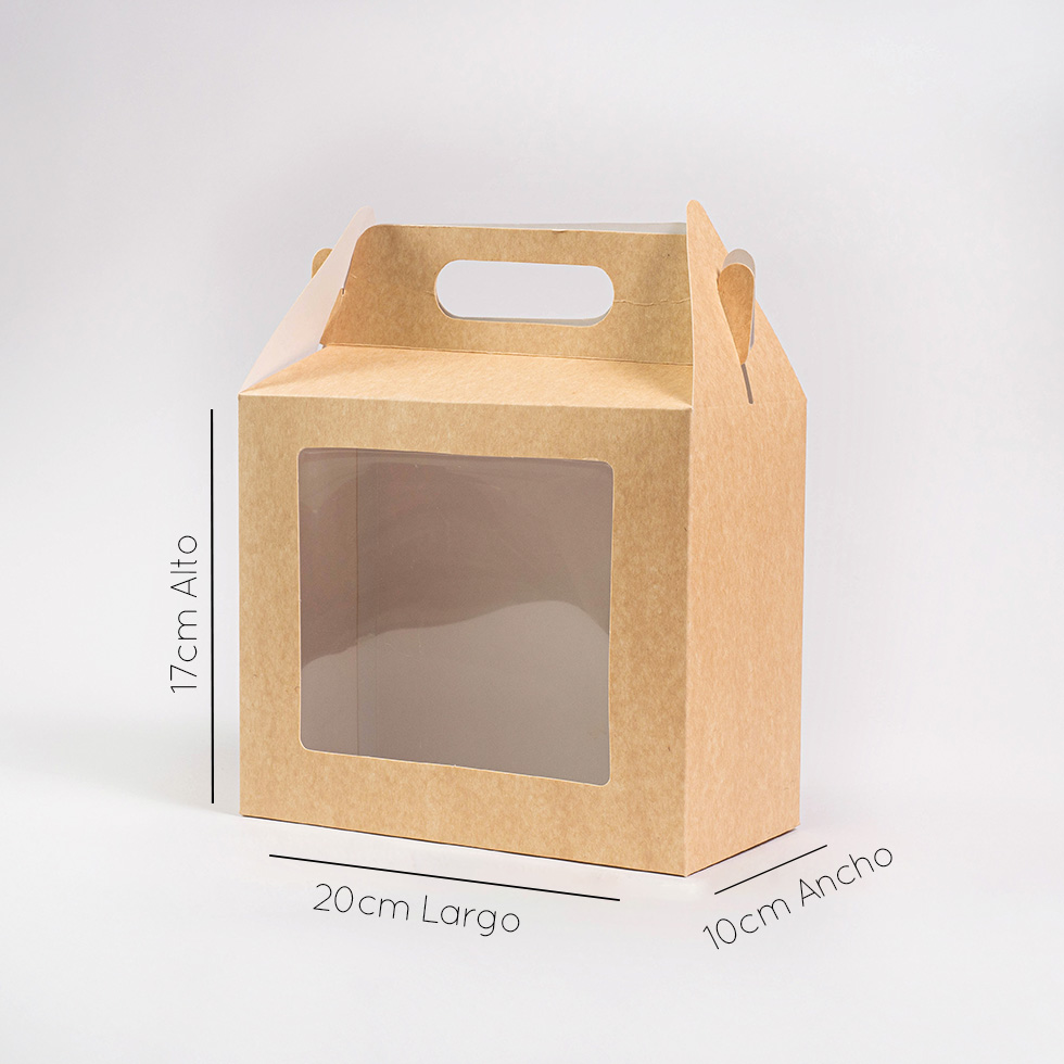 Caja lonchera grande ventana